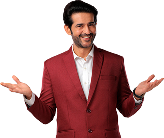 Hiten Tejwani — Zaminwale brand ambassador